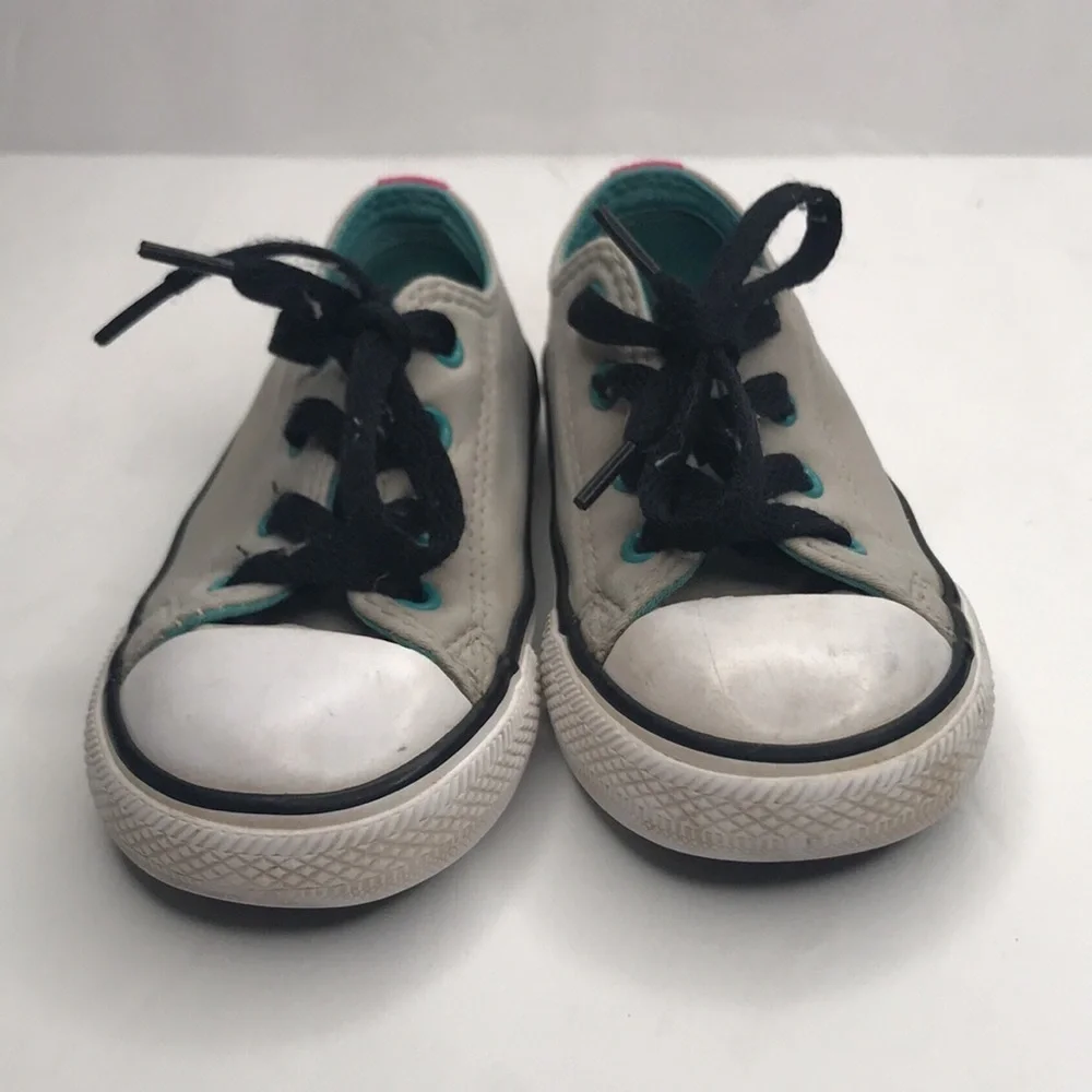 Converse All Star Gray, Black and Pink Sneakers